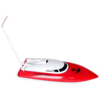 Łódź zdalnie sterowana na pilota RC 4CH mini CP802 czerwona