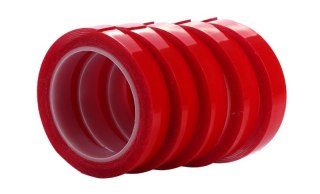 Taśma dwustronna samoprzylepna akrylowa montażowa transparentna mocna 10mm x 3m