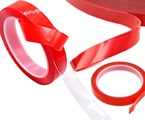 Taśma dwustronna samoprzylepna akrylowa montażowa transparentna mocna 20mm x 3m