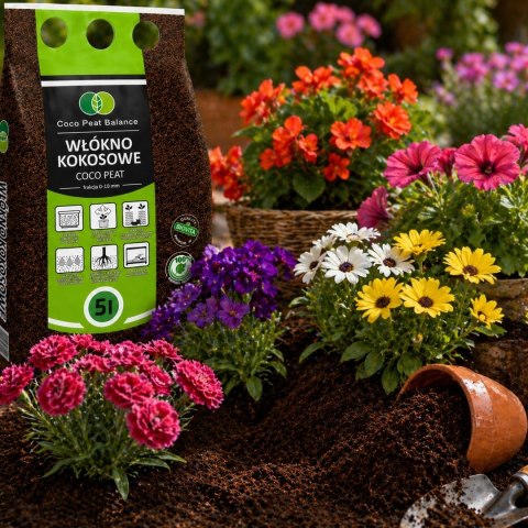 BIOVITA COCO peat włókno kokosowe 10mm 5L (210)
