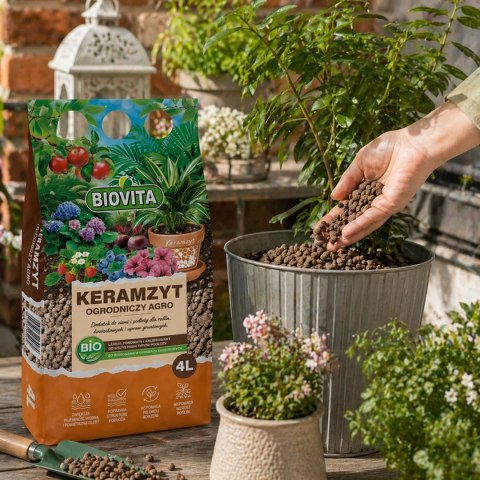 BIOVITA Keramzyt ogrodniczy Agro 4L 8-16mm (210)