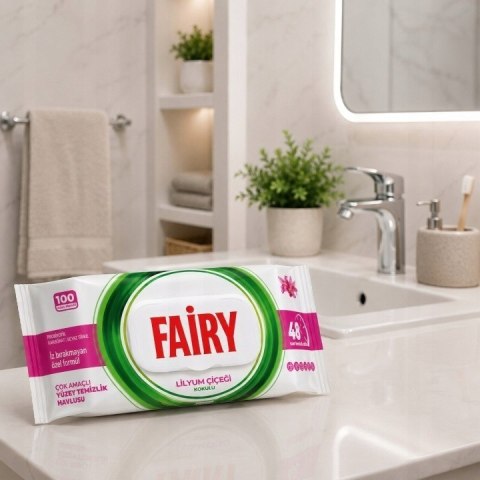 CHUSTECZKI CZYSZCZĄCE FAIRY RĘCZNIKI LILIA 100