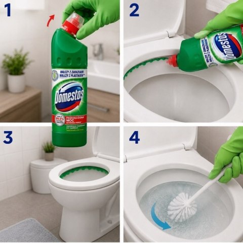 DOMESTOS PŁYN WC 0,75 ZIELONY