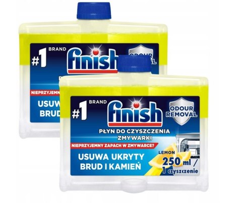 FINISH DO MYCIA ZMYWARKI 2x250ML LEMON