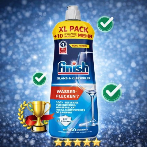 FINISH - PŁYN NABŁYSZCZAJĄCY 800ML