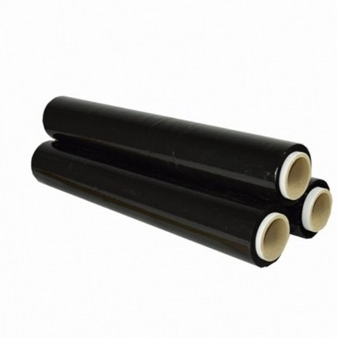 FOLIA STRECZ STRETCH 1,5KG CZARNA 500MM 50CM