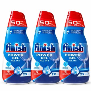 Finish All in One Żel do Zmywarki 1L Regular - Połysk i Czystość