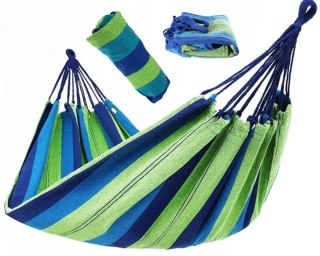 HAMAK OGRODOWY 200x80cm HUŚTAWKA LEŻAK WISZĄCY JEDNOOSOBOWY BUJAK