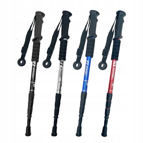 KIJ TREKKINGOWY KIJEK DO CHODZENIA PO GÓRACH NORDIC WALKING ROZSUWANE KIJKI