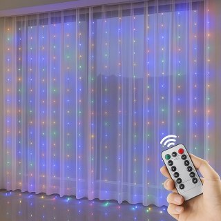 Kurtyna 300 led usb + pilot MC (100)