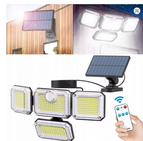 Lampa solarna 4 strony split 1+1 + pilot (24)
