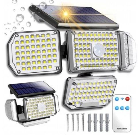 Lampa solarna 4 strony split + pilot (32)