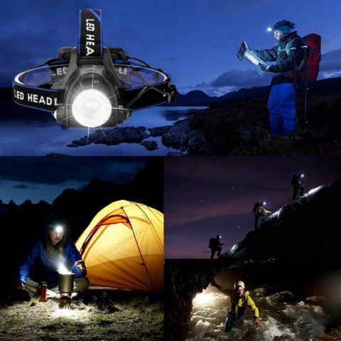 Latarka czołowa 1 led t6