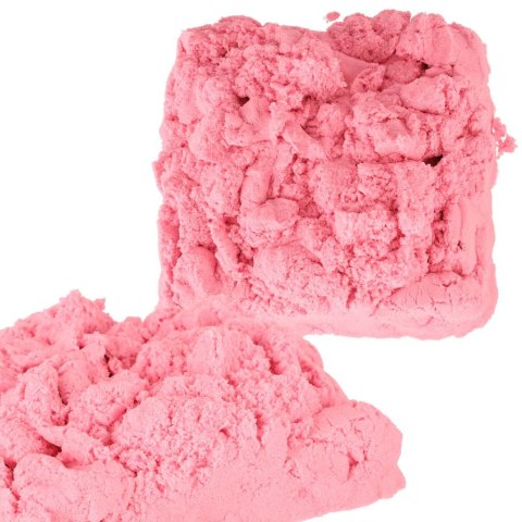 Piasek sensoryczny dla dzieci 1kg w woreczku różowy