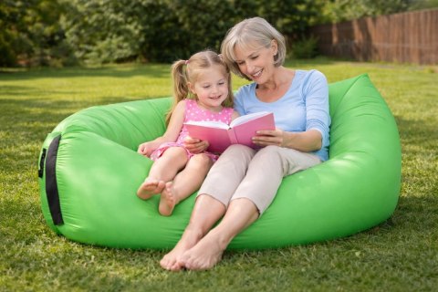 Leżak dmuchany Lazy Bag bez pompki - sofa powietrzna na plażę i camping
