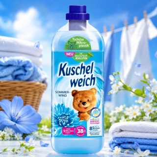 PŁYN DO PŁUKANIA KUSCHEL 1L SOMMERWIND NIEBIESKI