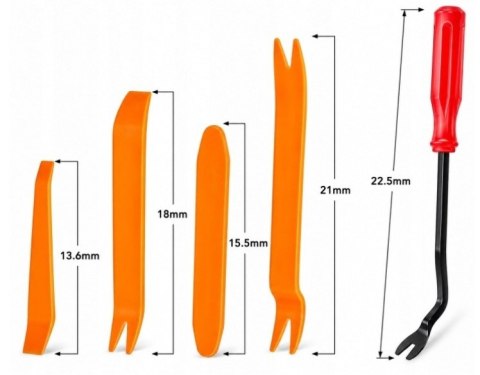 SPINKI PLASTIKOWE DO TAPICERKI DUŻE 635SZT