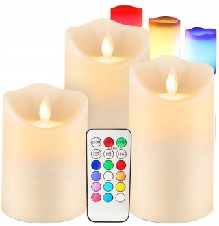 Świeczki rgb