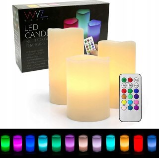 Świeczki rgb