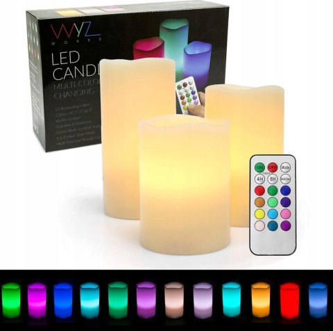 Świeczki rgb