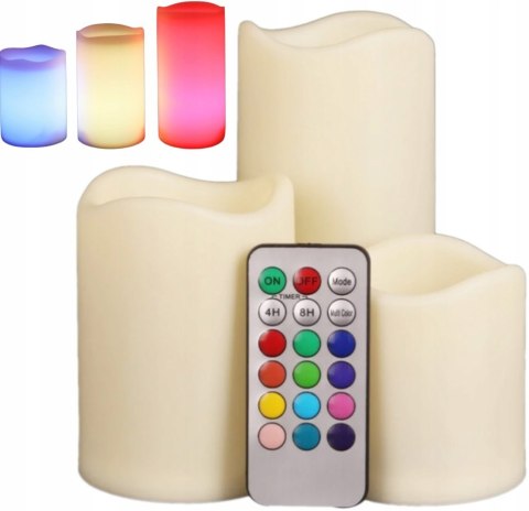 Świeczki rgb