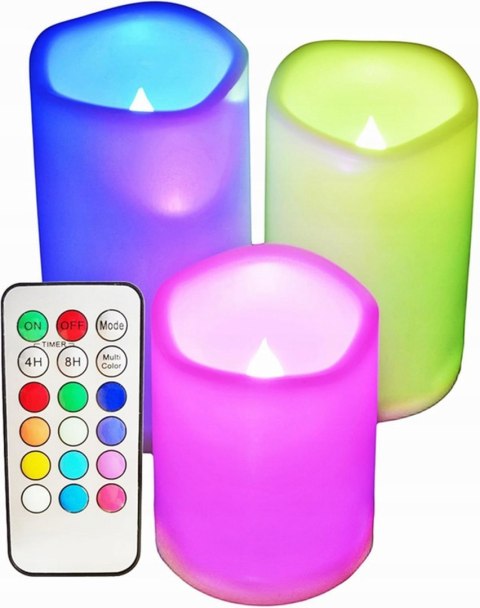 Świeczki rgb
