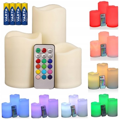 Świeczki rgb