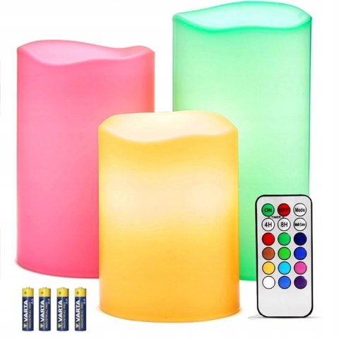 Świeczki rgb