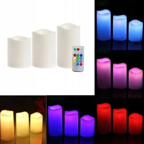 Świeczki rgb