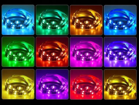 Taśma led duża 5050 5m rgb