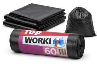 WORKI NA ŚMIECI 60L 10SZT
