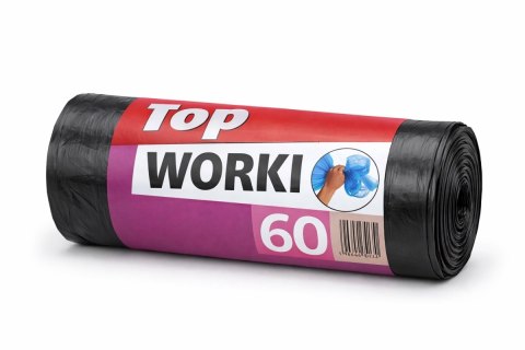 WORKI NA ŚMIECI 60L 10SZT