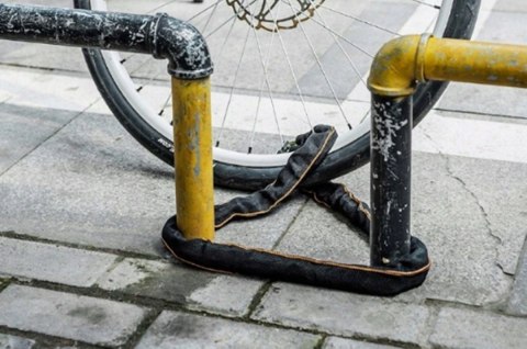 ZAPIĘCIE BLOKADA ROWEROWA ŁAŃCUCH DO ROWERU
