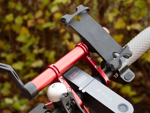 Aluminiowy uchwyt na kierownice rower/ Hulajnoga Xiaomi M365/ Pro - niebieska