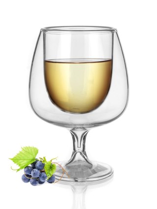 Dwuścienny kielich na nóżce DOBLO 150 ml