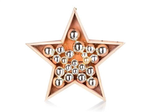 Gwiazda świąteczna 15 LED wysokość 36cm