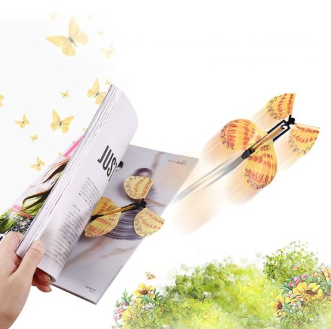 Magiczny latający motyl, zabawka dla dzieci — wzór V