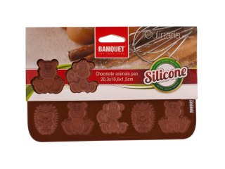Silikonowa forma Zwierzątka II 10szt