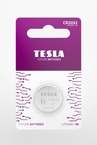 BATERIA LITOWA BEZ RTĘCI TESLA CR2032