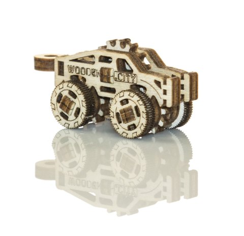 Drewniane Puzzle 3D - Ciężarówki