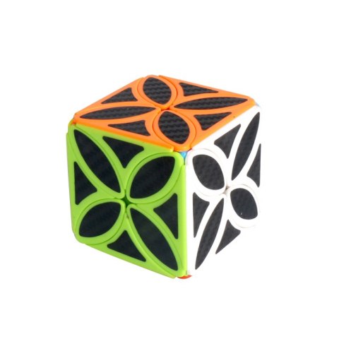 Nowoczesna układanka, kostka logiczna, Kostka - Leaf Clover, typ I
