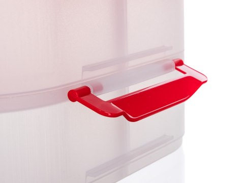 Party box pojemnik na ciasto CULINARIA 40 x 28 x 17,8 cm, czerwona pokrywa