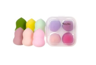 Beauty Blender Box - Zestaw gąbek do makijażu 4 szt. BLING z etui, typ II