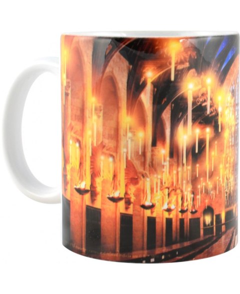 Kubek porcelanowy Harry Potter - Wielka Sala w Hogwarcie 320 ml, PRODUKT LICENCJONOWANY, ORYGINALNY