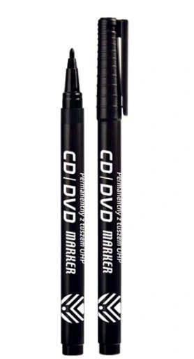 Marker CD/DVD czarny