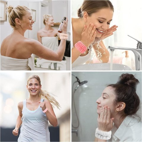Opaska SPA na nadgarstek - biała