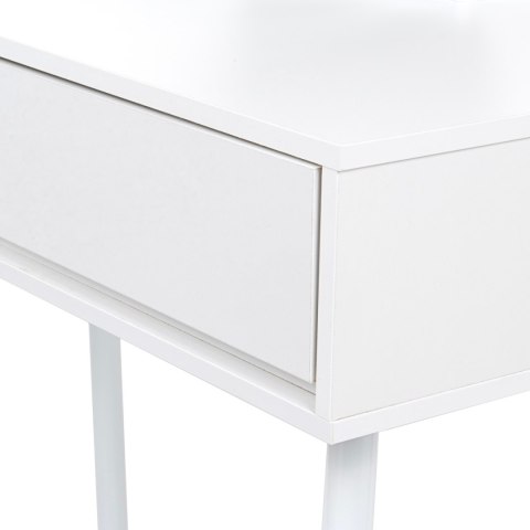 Toaletka kosmetyczna w Stylu Francuskim / komplet mebli blat 80 cm - kolor biały