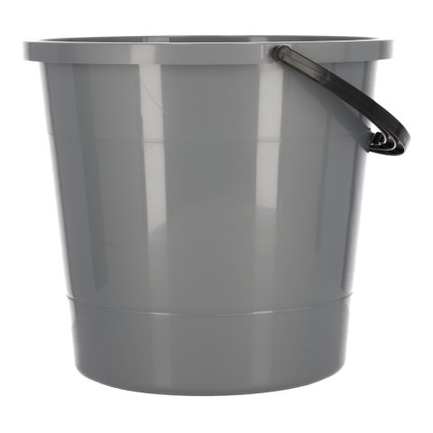 Uniwersalne wiadro 10L, POLSKI PRODUKT - szare