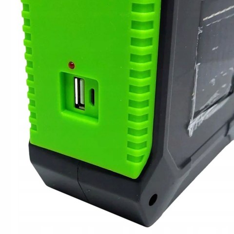 HALOGEN LED PRZENOŚNY Z AKUMULATOREM MAŁA WARSZTATOWA LAMPA Z ŁADOWARKĄ USB