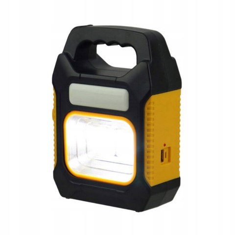 HALOGEN LED PRZENOŚNY Z AKUMULATOREM MAŁA WARSZTATOWA LAMPA Z ŁADOWARKĄ USB